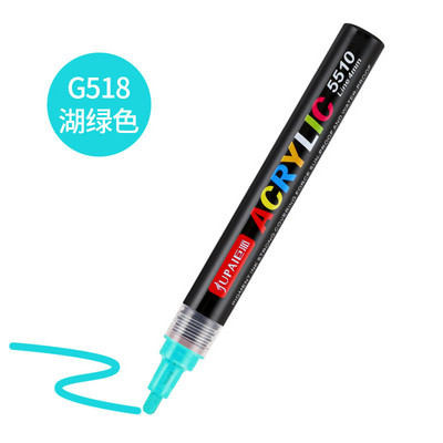 36 spalvų meno žymeklis akrilo dažų teptukas, rašiklis, uolų tapyba, akmuo, keramika, stiklas, medinė drobė, „pasidaryk pats“ graffiti piešimo reikmenys