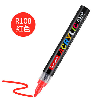 36 spalvų meno žymeklis akrilo dažų teptukas, rašiklis, uolų tapyba, akmuo, keramika, stiklas, medinė drobė, „pasidaryk pats“ graffiti piešimo reikmenys