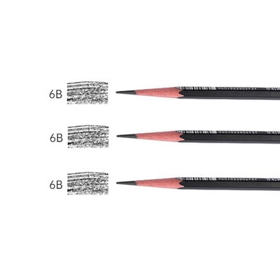 3 kom./Set Profesionalna olovka za crtanje Sketch Charcoal Pencils bijelo smeđa Set školskog pribora za pisanje i skiciranje slatki 2H-14B