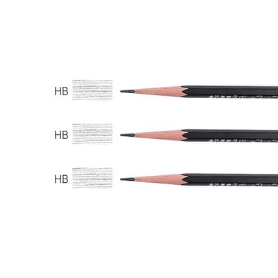 3 kom./Set Profesionalna olovka za crtanje Sketch Charcoal Pencils bijelo smeđa Set školskog pribora za pisanje i skiciranje slatki 2H-14B