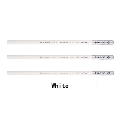 3 kom./Set Profesionalna olovka za crtanje Sketch Charcoal Pencils bijelo smeđa Set školskog pribora za pisanje i skiciranje slatki 2H-14B