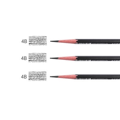 3 kom./Set Profesionalna olovka za crtanje Sketch Charcoal Pencils bijelo smeđa Set školskog pribora za pisanje i skiciranje slatki 2H-14B