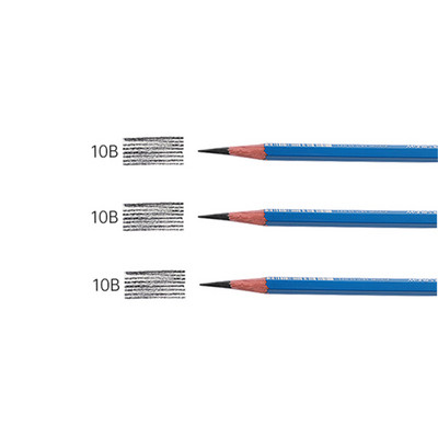 3 kom./Set Profesionalna olovka za crtanje Sketch Charcoal Pencils bijelo smeđa Set školskog pribora za pisanje i skiciranje slatki 2H-14B