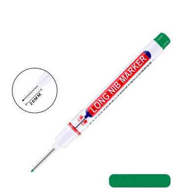 1/3 kom bijele trajne olovke set za drvo kamen plastiku kožu staklo kamen metal platno keramiku marker duboke rupe 0,7 mm