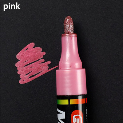 Цветен протектор на автомобилни гуми Нова водоустойчива постоянна писалка за боядисване на гуми Автомобил Мотоциклет Велосипед Творчески маркер Маслена писалка