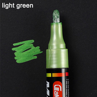 Цветен протектор на автомобилни гуми Нова водоустойчива постоянна писалка за боядисване на гуми Автомобил Мотоциклет Велосипед Творчески маркер Маслена писалка