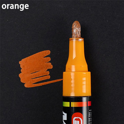 Цветен протектор на автомобилни гуми Нова водоустойчива постоянна писалка за боядисване на гуми Автомобил Мотоциклет Велосипед Творчески маркер Маслена писалка