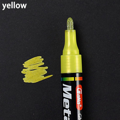 Цветен протектор на автомобилни гуми Нова водоустойчива постоянна писалка за боядисване на гуми Автомобил Мотоциклет Велосипед Творчески маркер Маслена писалка