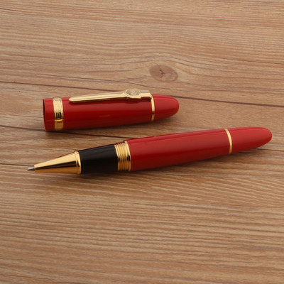 Jinhao 159 roler olovka metalna zlatno ljubičasta vrtnja Uredski pribor Školski pribor kemijska olovka