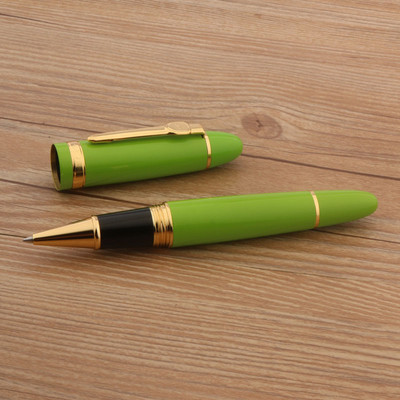 Jinhao 159 roler olovka metalna zlatno ljubičasta vrtnja Uredski pribor Školski pribor kemijska olovka