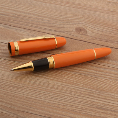 Jinhao 159 roler olovka metalna zlatno ljubičasta vrtnja Uredski pribor Školski pribor kemijska olovka