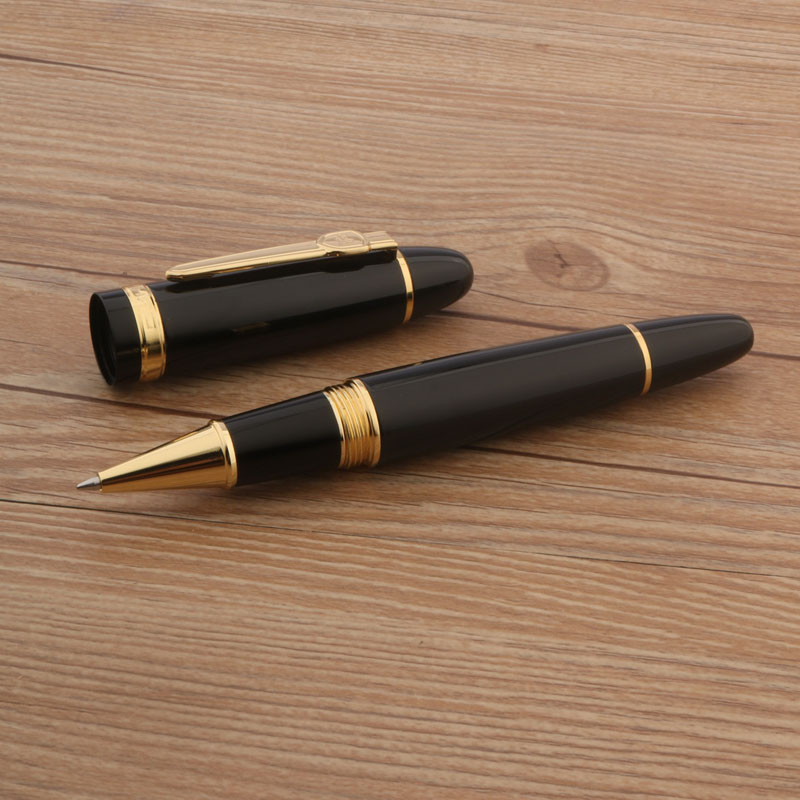 Jinhao 159 roler olovka metalna zlatno ljubičasta vrtnja Uredski pribor Školski pribor kemijska olovka