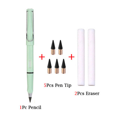 8 db/tétel örök ceruza radírral HB Unlimited íróceruzák Iskolai vázlatfestés tervezőeszközök Diákpapír kellékek