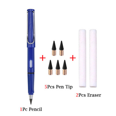 8 db/tétel örök ceruza radírral HB Unlimited íróceruzák Iskolai vázlatfestés tervezőeszközök Diákpapír kellékek