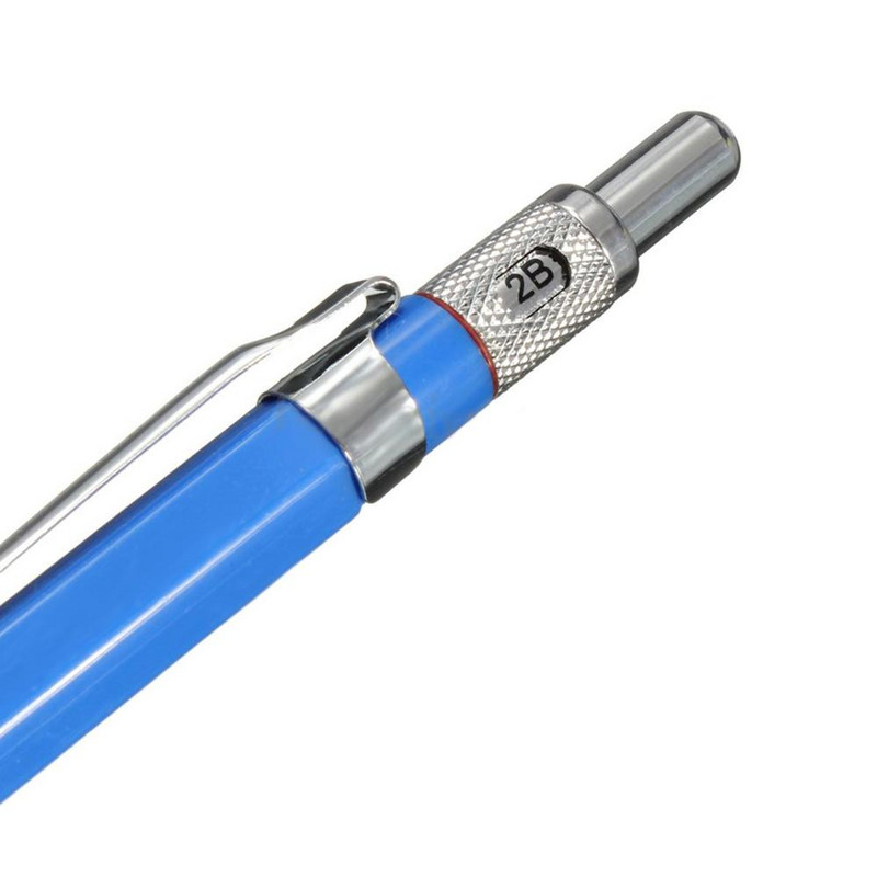 2 mm 2B držač olovke Automatska mehanička olovka za crtanje Automatska olovka s 12 olovki Školski pribor