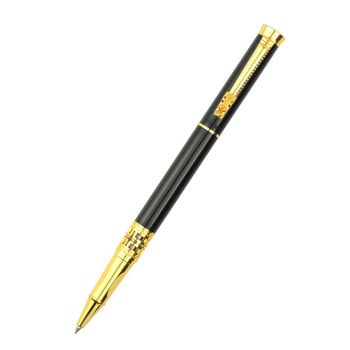 Πολυτελές Business Office Sign Pen Hollow Metal Pens Ballpoint Student Writing School Rollerball Stationery Supplies 03779