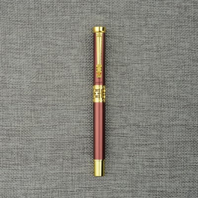 Luksuzna poslovna uredska olovka za natpise Šuplje metalne kemijske olovke Studentsko pisanje Školski roler Pribor za pisanje 03779