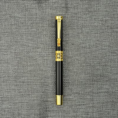 Luksuzna poslovna uredska olovka za natpise Šuplje metalne kemijske olovke Studentsko pisanje Školski roler Pribor za pisanje 03779