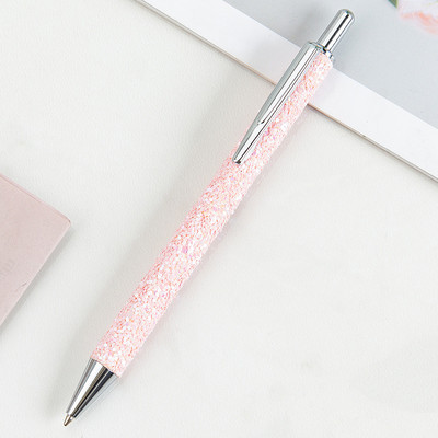 Limit shows Moda lux Bling bibelouri pix din metal 1,0 mm cu sclipici pixuri cu flux de ulei Papetărie de birou cadouri