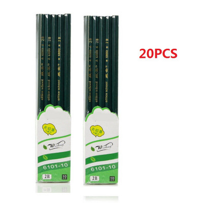 Zoecor 10Pc/Set 2B drvena olovka Crtanje školaraca Profesionalne olovke za crtanje skica Caneta Pučka Pribor za pisanje