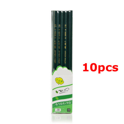 Zoecor 10Pc/Set 2B drvena olovka Crtanje školaraca Profesionalne olovke za crtanje skica Caneta Pučka Pribor za pisanje