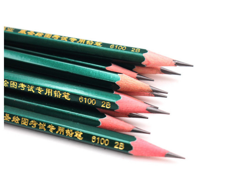 Zoecor 10Pc/Set 2B drvena olovka Crtanje školaraca Profesionalne olovke za crtanje skica Caneta Pučka Pribor za pisanje