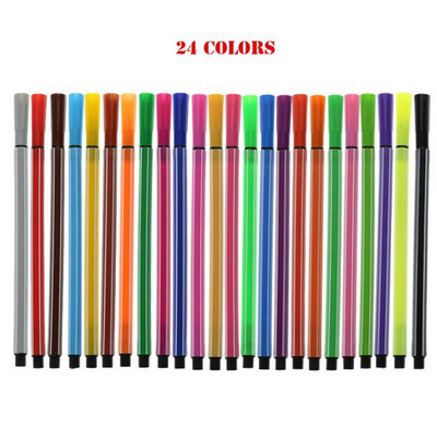 Dječje slikanje 36/24/18/12 Netoksična boja periva akvarel olovka Oznaka slika Dječji likovni pribor