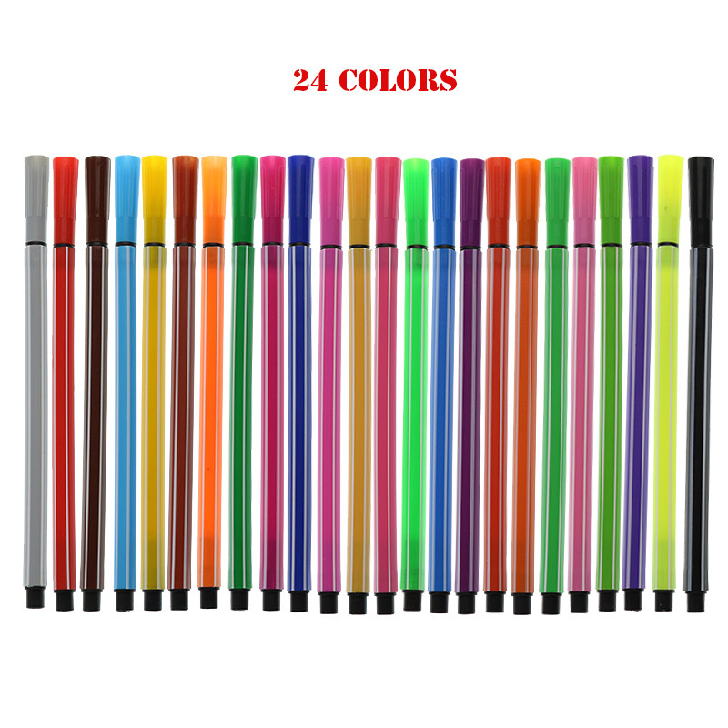 Dječje slikanje 36/24/18/12 Netoksična boja periva akvarel olovka Oznaka slika Dječji likovni pribor