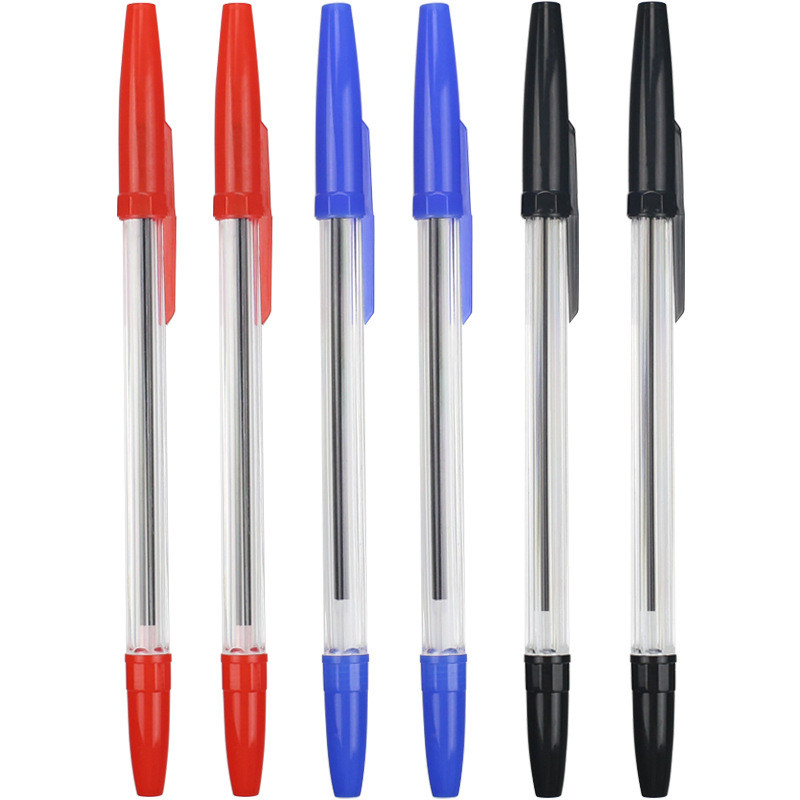 10 PCS/Lot Bullet Ballpoint Pen Kemijska olovka u tri boje Namjenski novi darovni materijal Uredski školski pribor za pisanje
