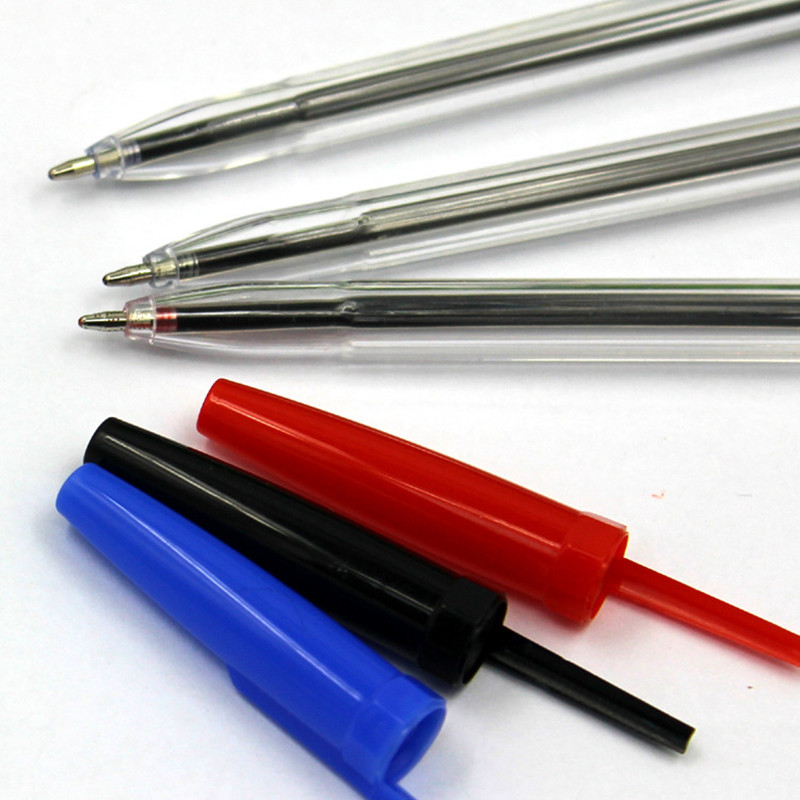 10 PCS/Lot Bullet Ballpoint Pen Kemijska olovka u tri boje Namjenski novi darovni materijal Uredski školski pribor za pisanje