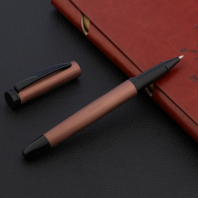 luksuzna visokokvalitetna kemijska olovka s brušenim potpisom Matirano CRNO Uredski pribor za školske potrepštine kemijska olovka s tintom NOVO