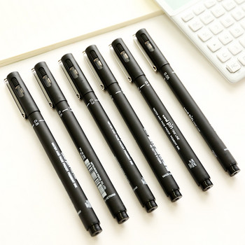 1 бр. UNI Needle Pen Art Student Drawing Hook Pen PIN-200 Student Waterproof Painting Stroke Line Design Black Pen