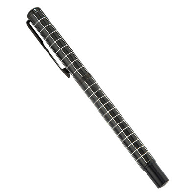1 kusov luxusného rolovacieho guľôčkového pera s pruhmi a bodkami, kovového rollerballového pera, kancelárske potreby, školské potreby, vysoko kvalitné písacie potreby.