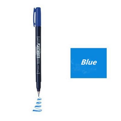 Japan Tombow Fudenosuke Kist Olovka za pisanje Kaligrafsko pisanje Olovke za crtanje Umjetnički marker za izradu karata za bilježenje