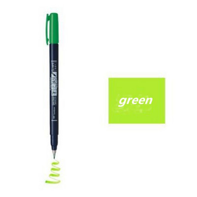 Japan Tombow Fudenosuke Kist Olovka za pisanje Kaligrafsko pisanje Olovke za crtanje Umjetnički marker za izradu karata za bilježenje