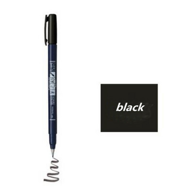 Japan Tombow Fudenosuke Kist Olovka za pisanje Kaligrafsko pisanje Olovke za crtanje Umjetnički marker za izradu karata za bilježenje