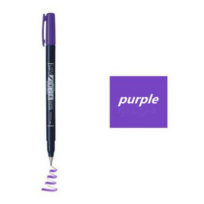 Japan Tombow Fudenosuke Kist Olovka za pisanje Kaligrafsko pisanje Olovke za crtanje Umjetnički marker za izradu karata za bilježenje