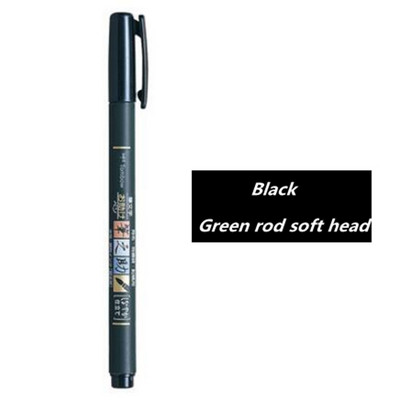 Japan Tombow Fudenosuke Kist Olovka za pisanje Kaligrafsko pisanje Olovke za crtanje Umjetnički marker za izradu karata za bilježenje