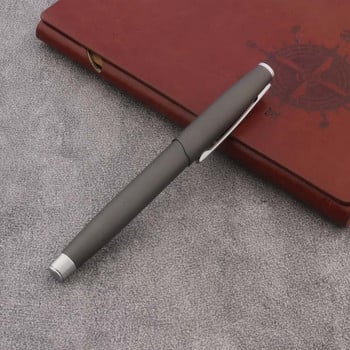 2022 Luxury Quality 406 Metal Rollerball Pen Frosted Grey Stationery Σχολικά προμήθειες Γραφείου Στυλό μελάνι Νέο