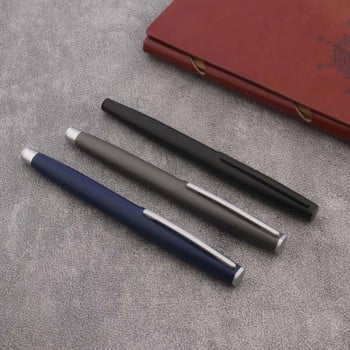 2022 Luxury Quality 406 Metal Rollerball Pen Frosted Grey Stationery Σχολικά προμήθειες Γραφείου Στυλό μελάνι Νέο