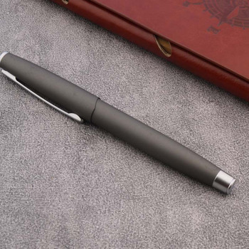 2022 Luxury Quality 406 Metal Rollerball Pen Frosted Grey Stationery Σχολικά προμήθειες Γραφείου Στυλό μελάνι Νέο