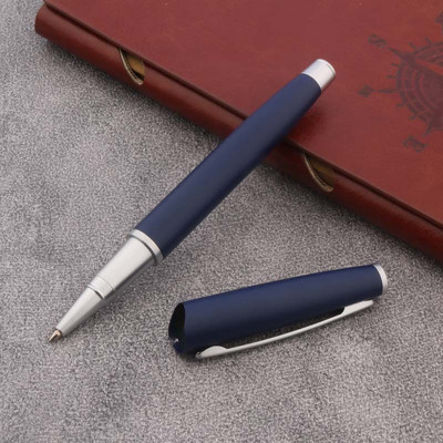 2022 Luksuzna kvaliteta 406 metalna roler olovka matirano siva dopisnica Uredski školski pribor Tinta olovka Novo
