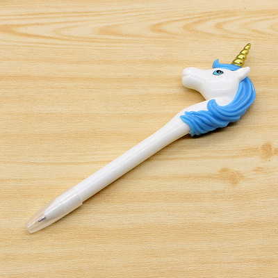 1 kom Novel Unicorn Kemijska olovka s plavim punjenjem za pisanje 1,0 mm Kawaii pribor Caneta Uredski školski pribor Rasprodaja
