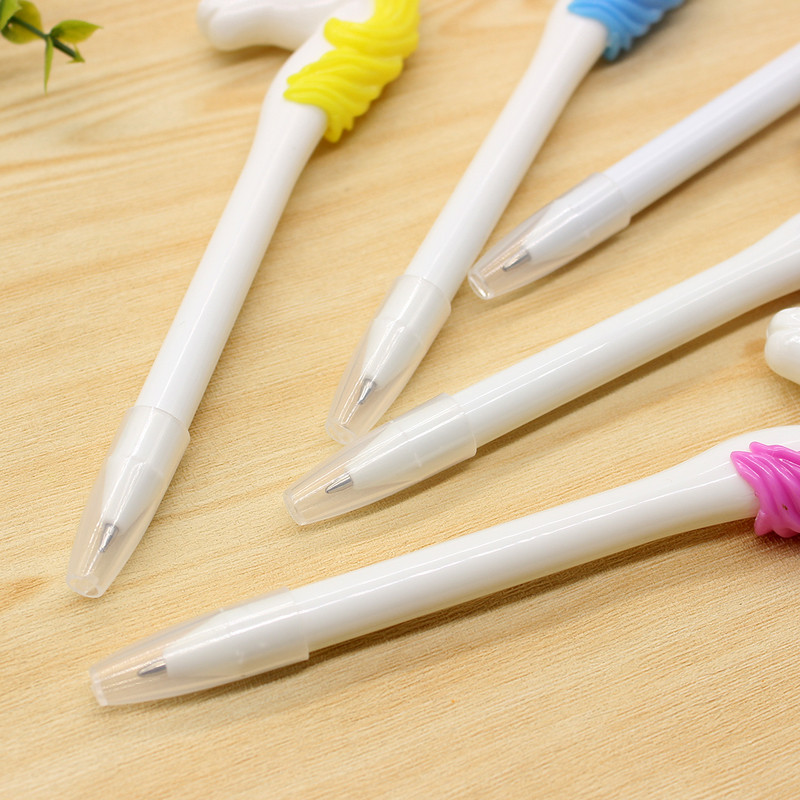 1 kom Novel Unicorn Kemijska olovka s plavim punjenjem za pisanje 1,0 mm Kawaii pribor Caneta Uredski školski pribor Rasprodaja