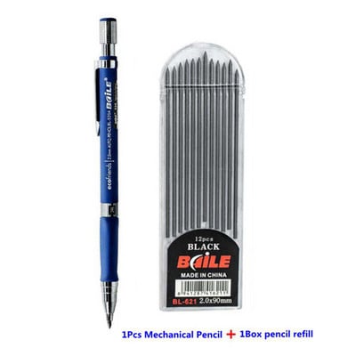 Komplet mehaničkih olovaka 2,0 mm Kawaii automatske olovke za pisanje, dječji dar za djevojčice, pribor za ispite u školi, slatka tiskanica