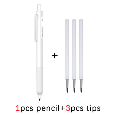 Jauns mūžīgais mehāniskais zīmulis HB nomaināms uzgalis Neierobežots rakstīšanas tinti bez tinti Mākslas skiču krāsošanas rīki Biroja skolas kancelejas preces