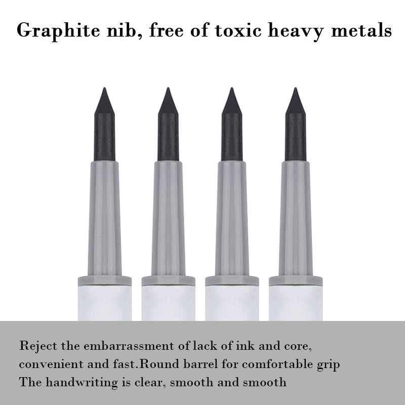 Jauns mūžīgais mehāniskais zīmulis HB nomaināms uzgalis Neierobežots rakstīšanas tinti bez tinti Mākslas skiču krāsošanas rīki Biroja skolas kancelejas preces