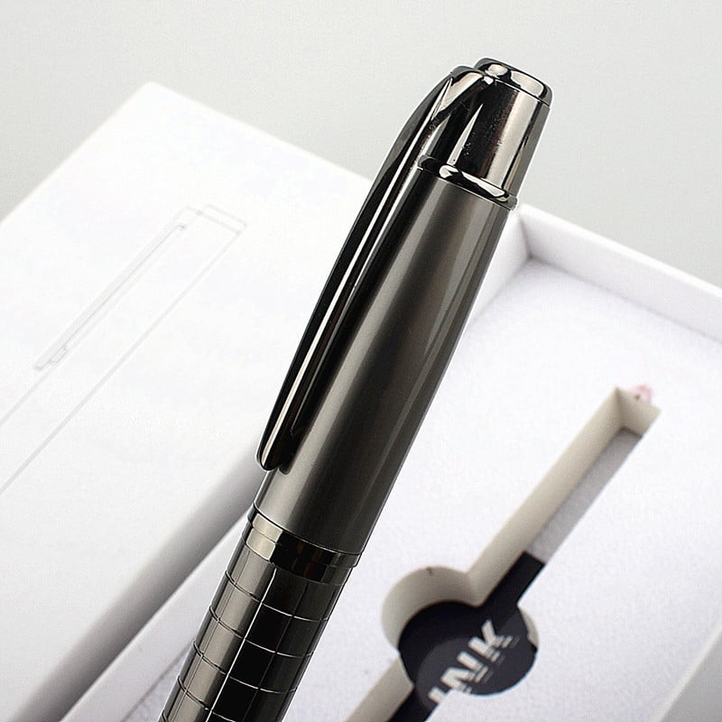 Luksuzna metalna kemijska olovka klasičnog dizajna za poslovne muškarce, poklon olovka s potpisom najbolje kvalitete
