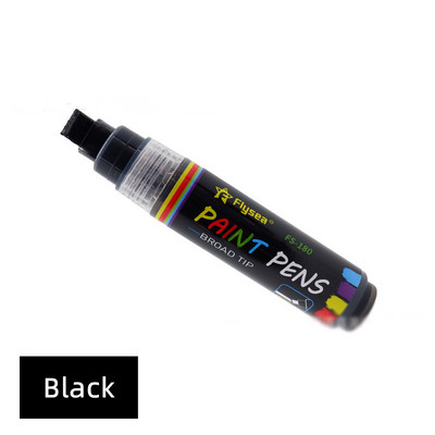 1 vnt. 10 mm metalinis dažų žymeklis, skirtas keramikiniam akmeniniam stiklui, porcelianiniam puodeliui, mediniam audiniui, „pasidaryk pats“ grafiti tapybos žymekliui meno reikmenų rinkinys