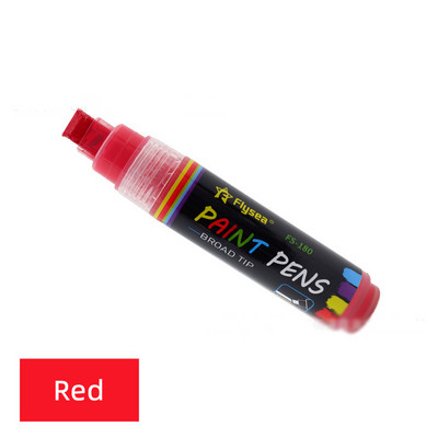 1 vnt. 10 mm metalinis dažų žymeklis, skirtas keramikiniam akmeniniam stiklui, porcelianiniam puodeliui, mediniam audiniui, „pasidaryk pats“ grafiti tapybos žymekliui meno reikmenų rinkinys